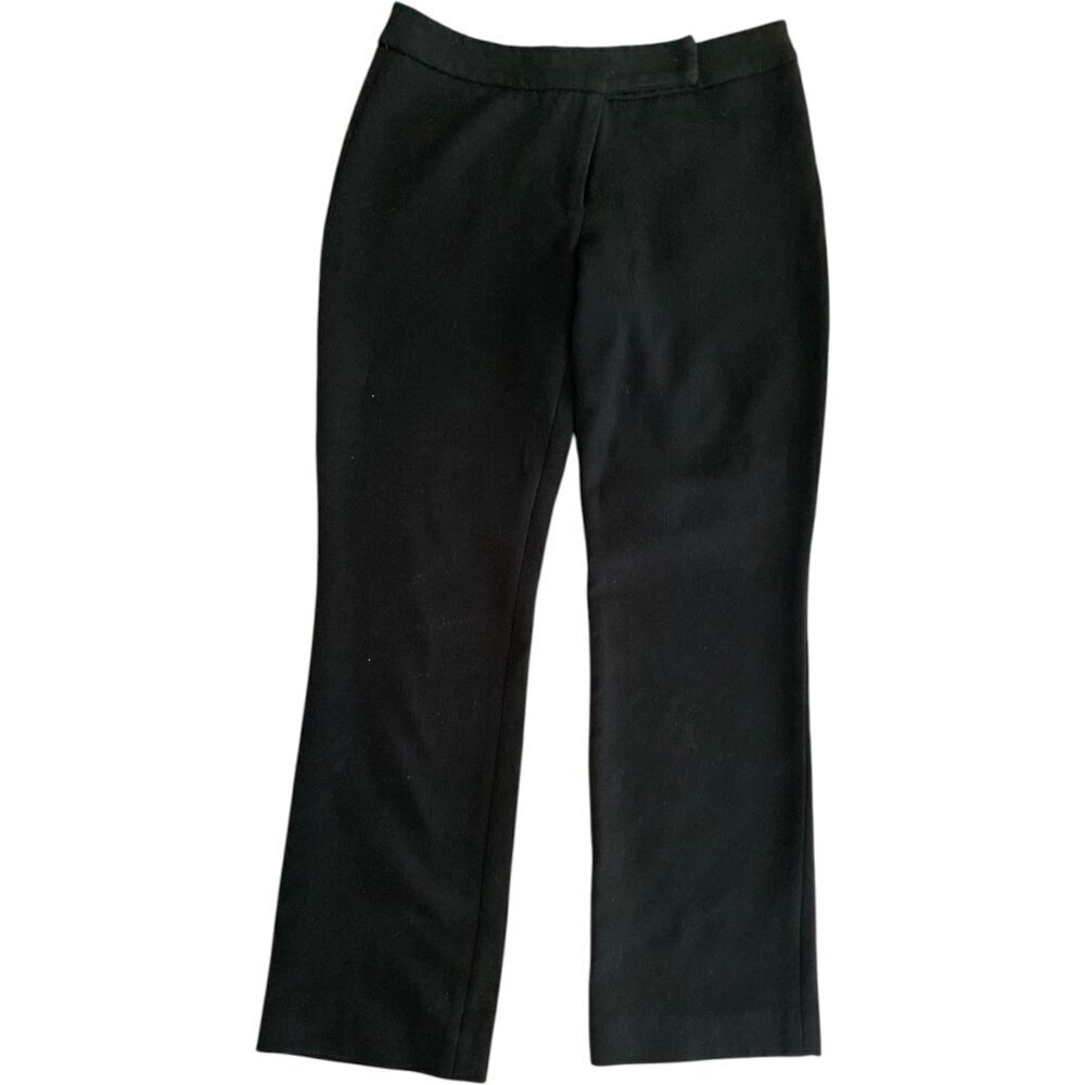 Milly New York Black Wide Leg Pants Size 2 Stretch